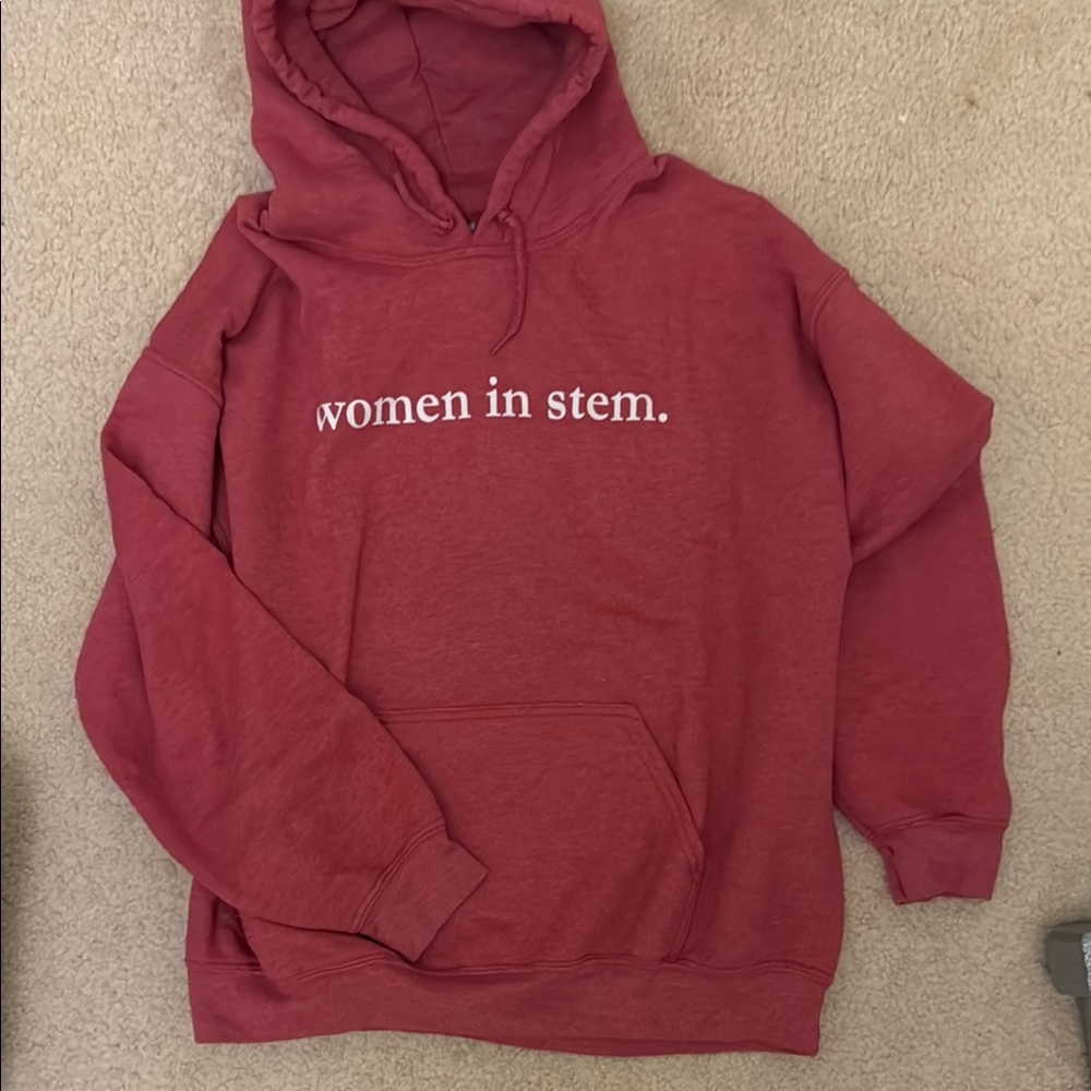 Women in STEM Red Hoodie